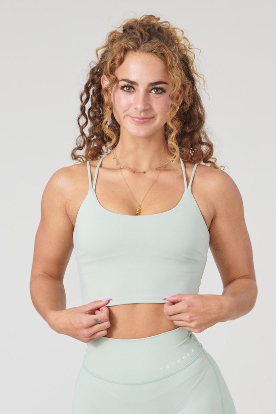 Youngla W310 Progress Sports Donna Reggiseni Grigie | UZ3021957
