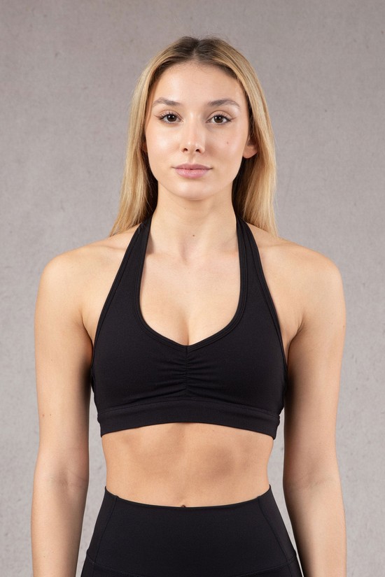 Youngla W320 Power Backless Sports Donna Reggiseni Nere | MS4631572
