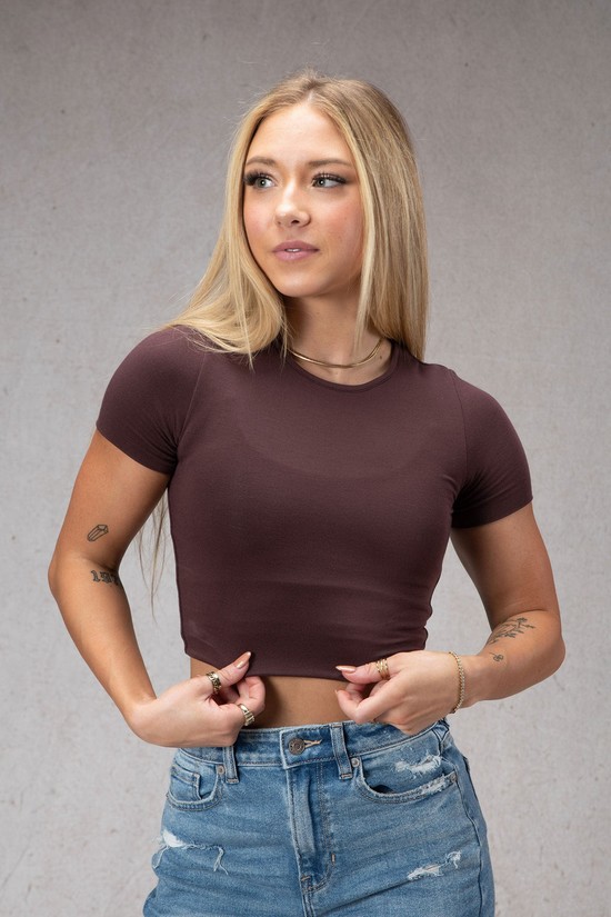 Youngla W406 Fitted Foam Donna Camicie Bordeaux | KW6751983