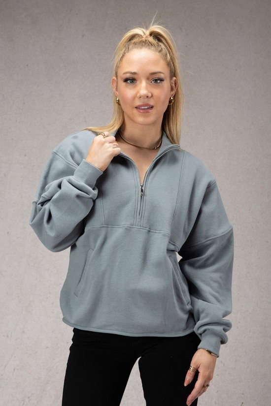 Youngla W504 Throwback Donna Pullover Grigie | PH2674350