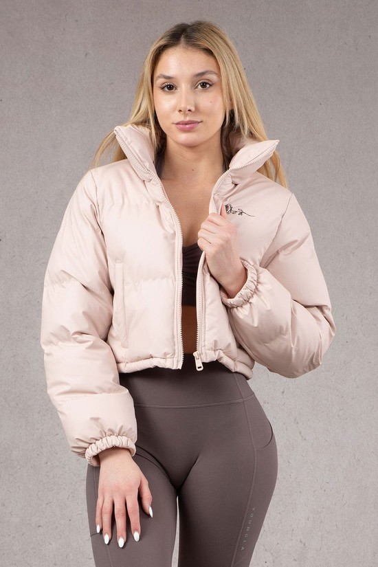 Youngla W511 Rosita Puffer Donna Giacca Rosa | DB9847310